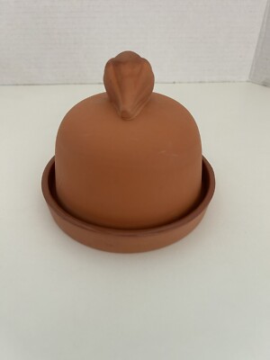 Progressive International Garlic Terra Cotta Roaster Glazed Base