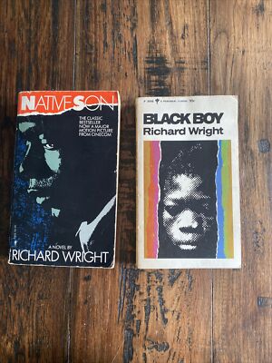 Richard Wright Vintage PB~Black Boy and Native Son~Harper&Row Perennial Classics