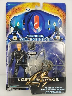 Lost In Space Proteus Armor Prof. John Robinson 4'' Action Figure 1997 08389