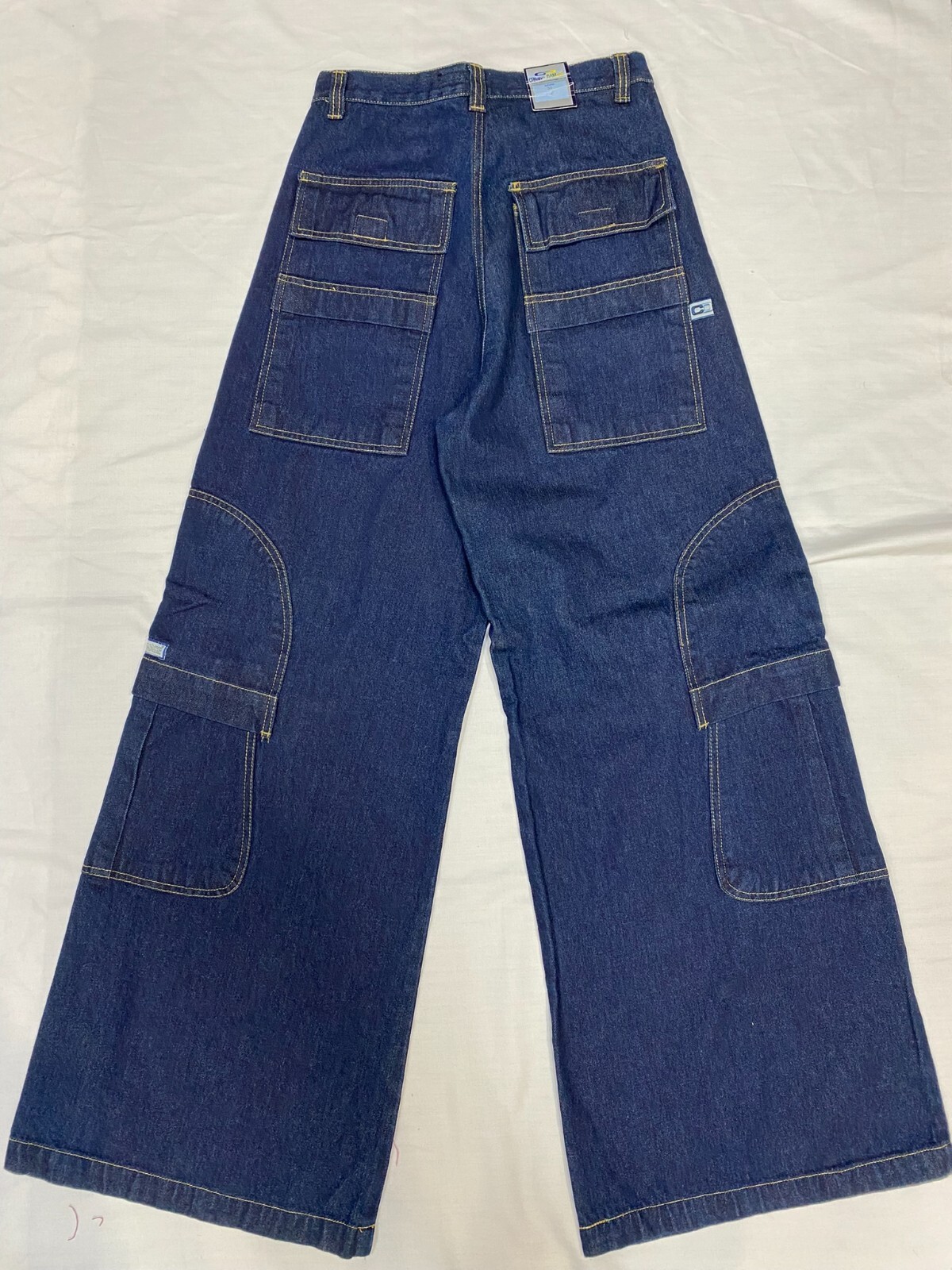 00s wide buggy damage denim archive Y2K 【公式通販】