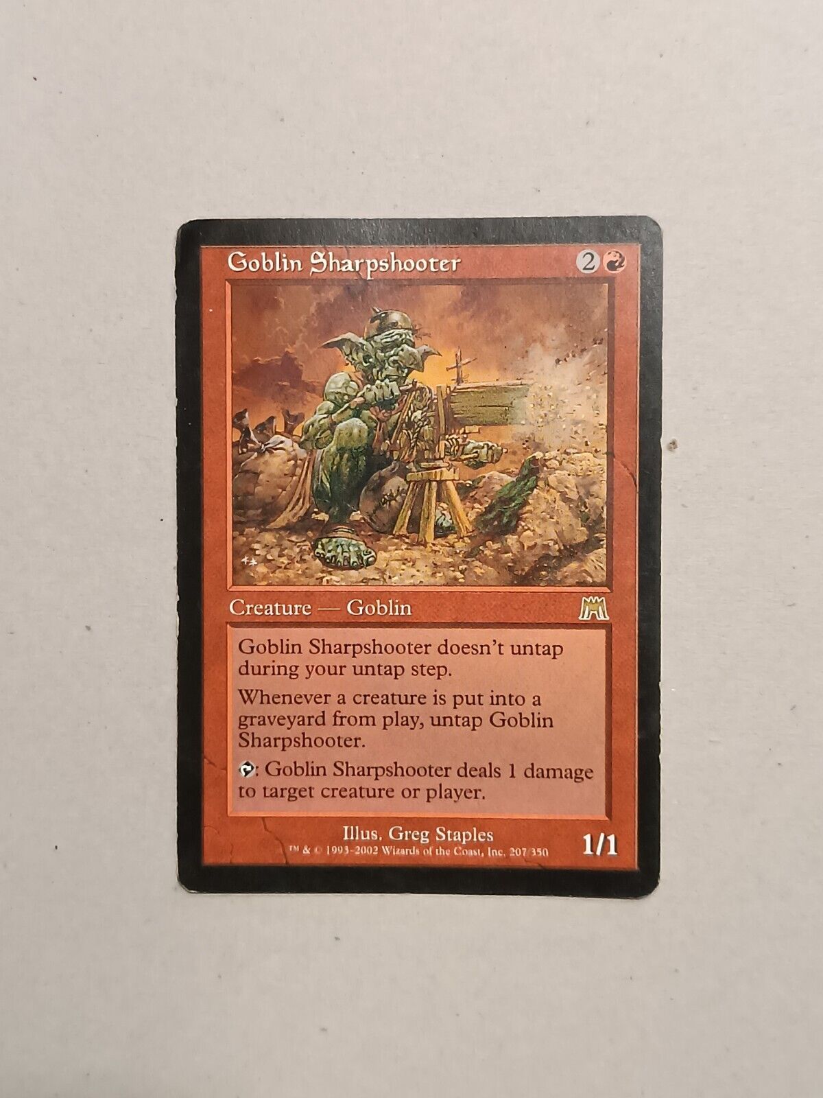 MTG Magic Card Goblin Sharpshooter NM | eBay MTG Magic Card Goblin Sharpshooter NM | eBay