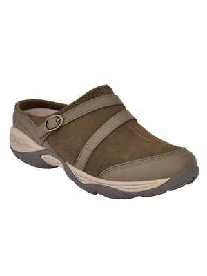 

EASY SPIRIT Женские зеленые шлепанцы Comfort с поддержкой свода стопы Equinox на танкетке без шнуровки 7,5 м, Зеленый, SEEQUINOX