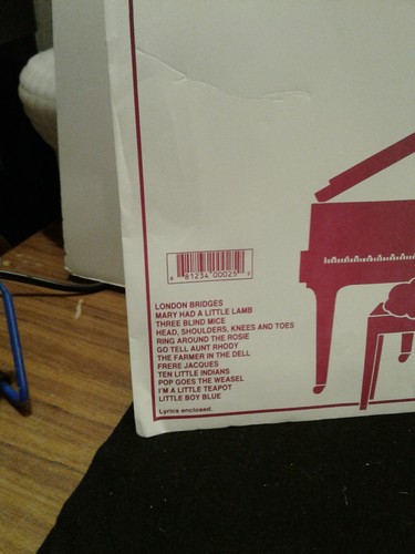 Music Maker Lap Harp Song Packet Children's Favorites # 1