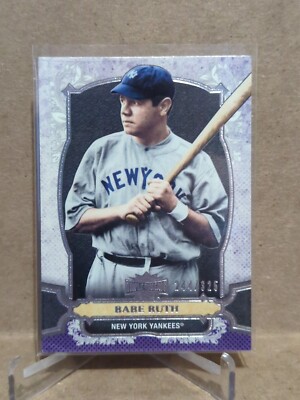 2014 Topps Triple Threads Amethyst #244/325 Babe Ruth