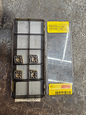 Qty 4 Sandvik CNMG 322 322-PM CNMG090308-PM 4325 Carbide Inserts