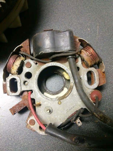 Tecumseh 610915 Flywheel w/ Lighting Coil Magneto 610980 610981 610982 MINI BIKE
