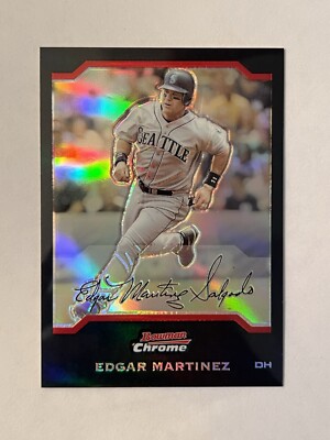 2004 Bowman Chrome - Refractor #111 Edgar Martinez