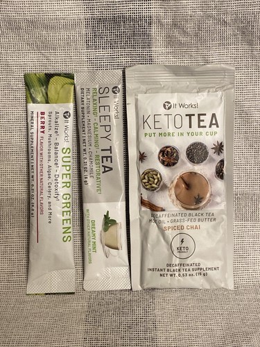 , Super Greens, & Sleepy Tea - Free Shipping!
