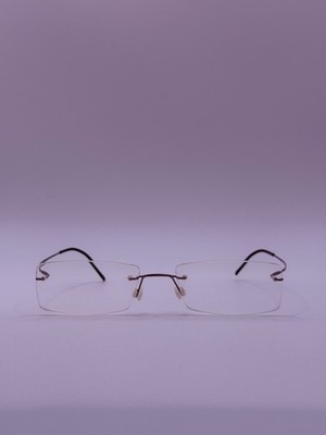 Minima Braun Rechteckig Brille Gestell