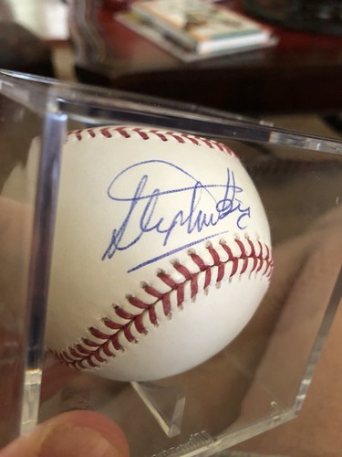 Stephen King signed ROMLB Baseball Rare RR Auction horror IT The Shining Carrie