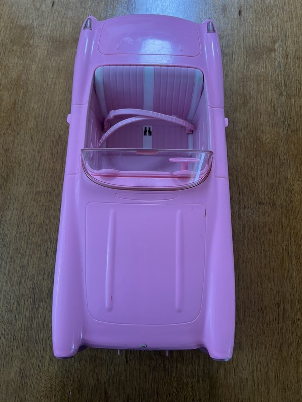 Hot Wheels RC Barbie Corvette NO Remote Control Car from