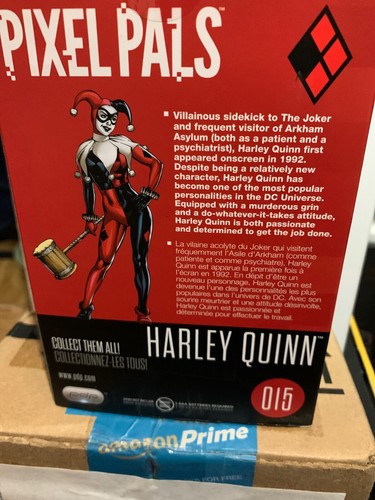 *NEW* PDP Pixel Pals Harley Quinn - Light-Up Display 015 Gamestop Exclusive