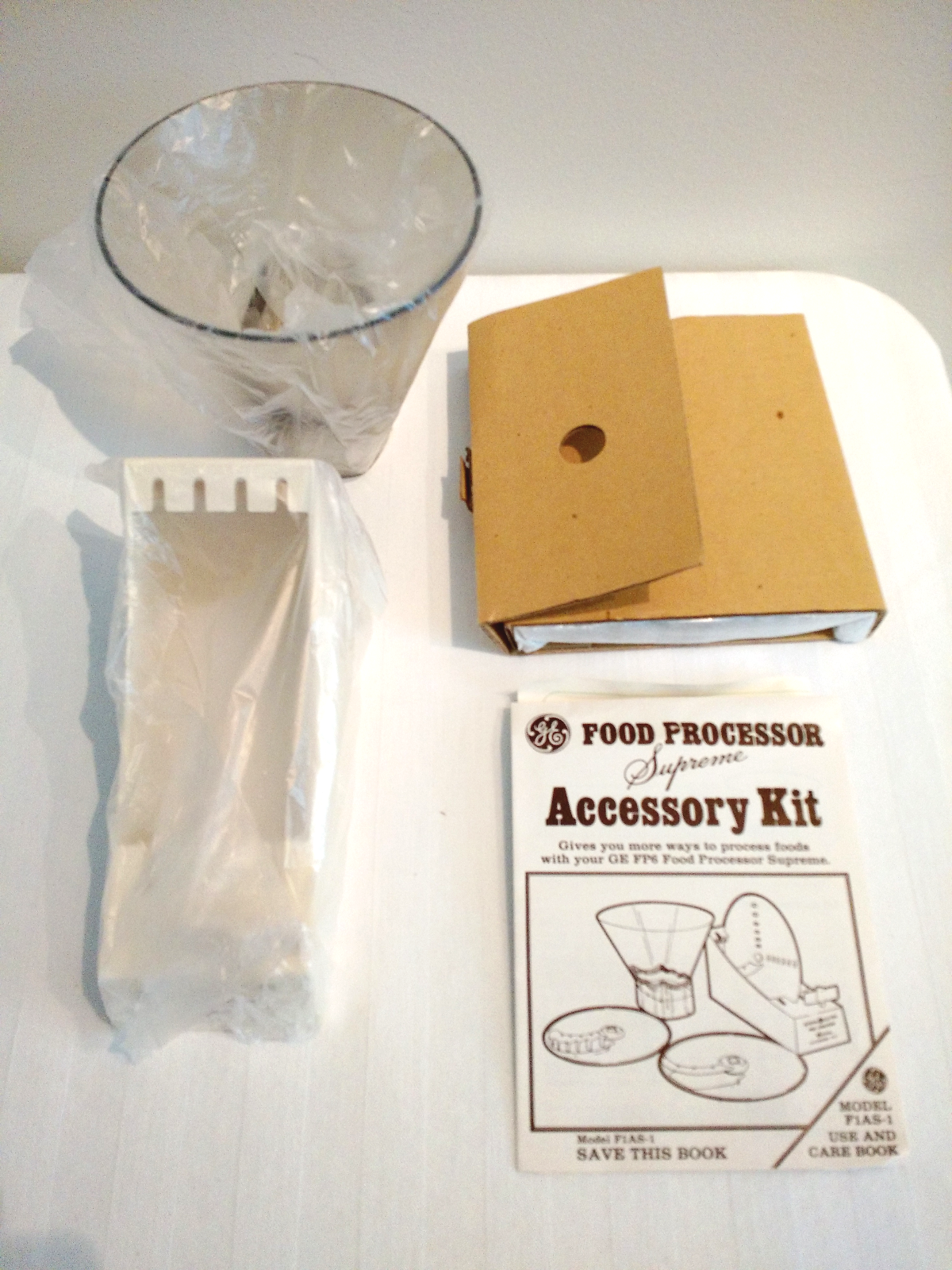 GE Food Processor Supreme, Accessory Kit  #AS1, for use with FP6