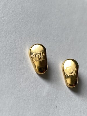DITA Titanium Gold Nose Pads for Sunglasses Eyeglasses 11mm Authentic  W/ Screws