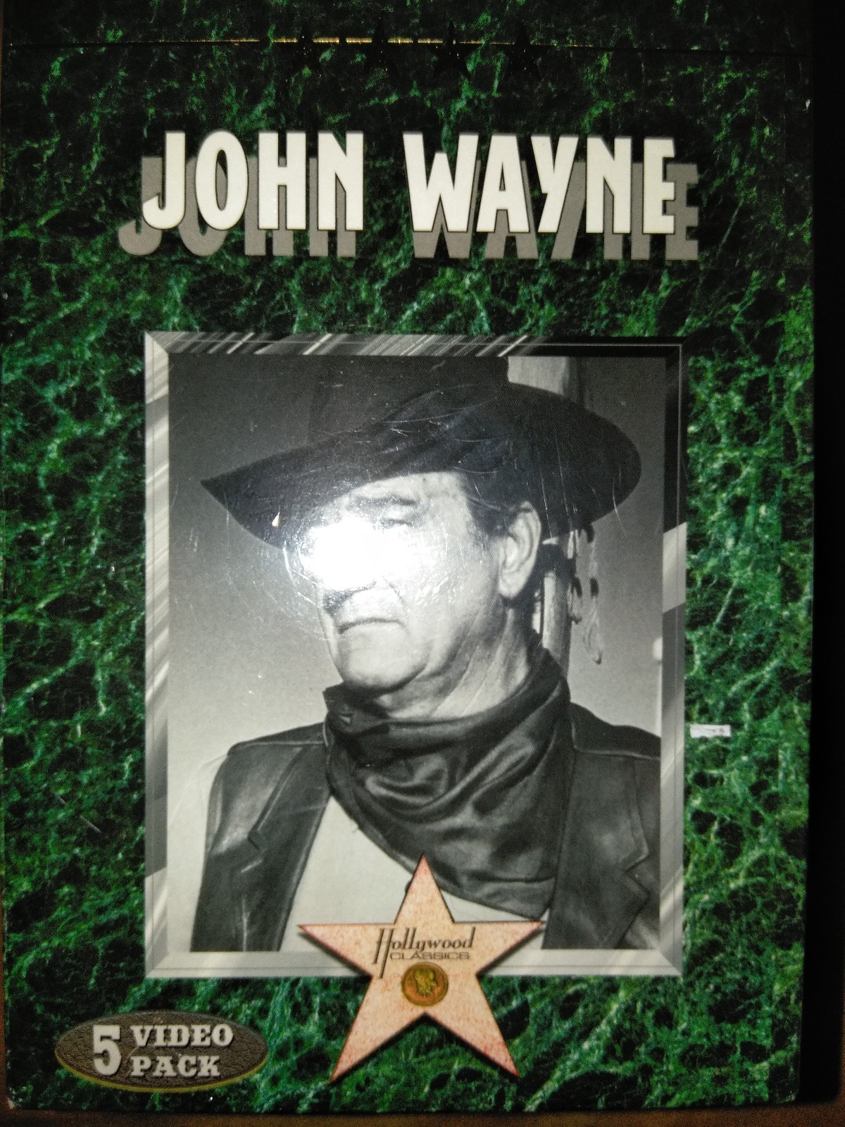 NEW JOHN WAYNE 5 VHS TAPE BOX SET!!!