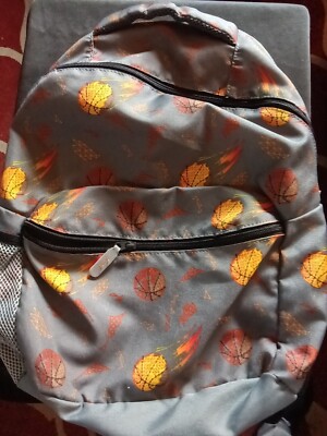 Costco Kids Basketball Print Backpack NWT & Free Supplies  (Read Description)