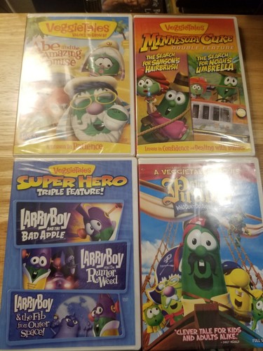 4 New DVD-Veggie Tales: The Amazing Promise, Minnesota Cuke