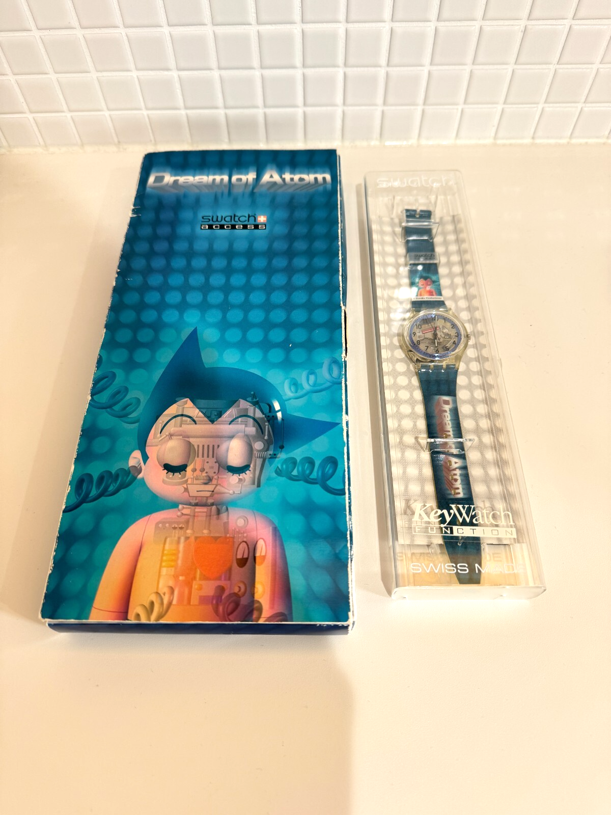 Swatch Astro Boy Dream of Atom Watch Japan Anime Vintage Rare