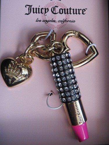 Juicy Couture Charm Chain Belt in Heart Box M/L Roller Skate Strawberry Dog New Juicy Couture S/M Metal Chain Charm Belt Crown  main image 4