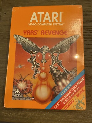 Yars' Revenge - ATARI 2600 - Brand New & Sealed! CX2655 Great Vintage Game 1981