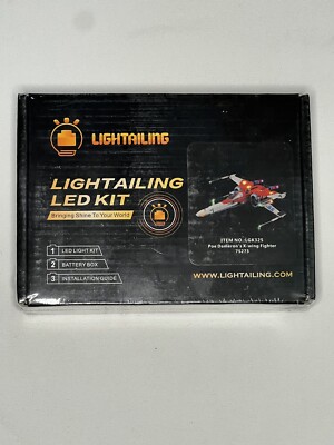 Lightailing LED Light Kit For Star Wars Poe Dameron's X-Wing Figher 75273