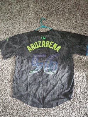 Tampa Bay Rays Randy Arozarena Nike Charcoal 2024 City Connect 2XL StITCHED