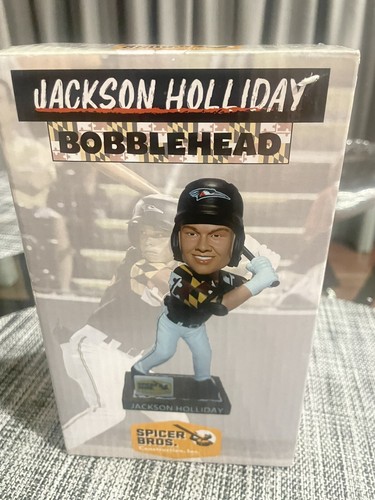最終値下げ　ジャクソンホリデー　FOCO NORFOLK TIDESボブルヘッド Jackson Holliday Bobblehead Delmarva Shorebirds 8/1/24 SGA