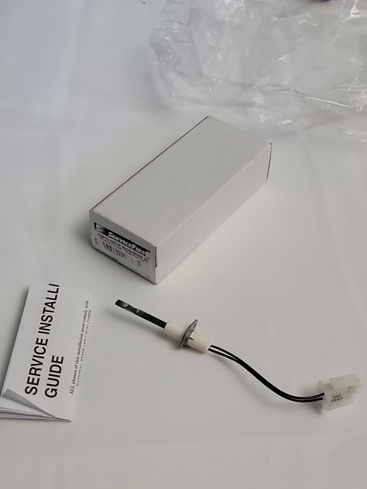 Silicon Nitride Hot Surface Ignitor For Furnace - Fits Carrier, Replaces 332505-751, SN086KX 2 thumbnail image