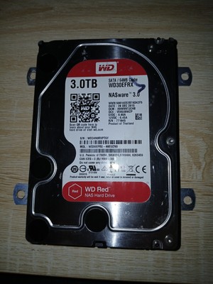 WESTERN DIGITAL WD30EFRX Red 3TB 3.5'' SATA Hard Drive 64MB