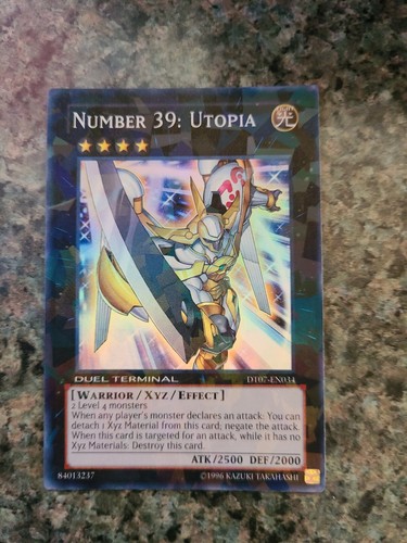 Number 39: Utopia Super Rare Duel Terminal DT07-EN034 y8 | eBay