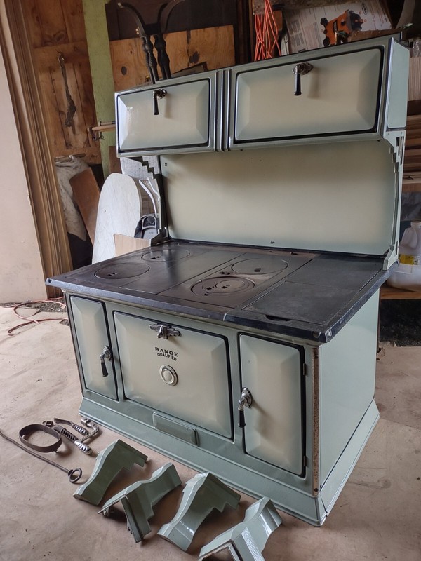 Antique Wood Cookstove Range Qualified