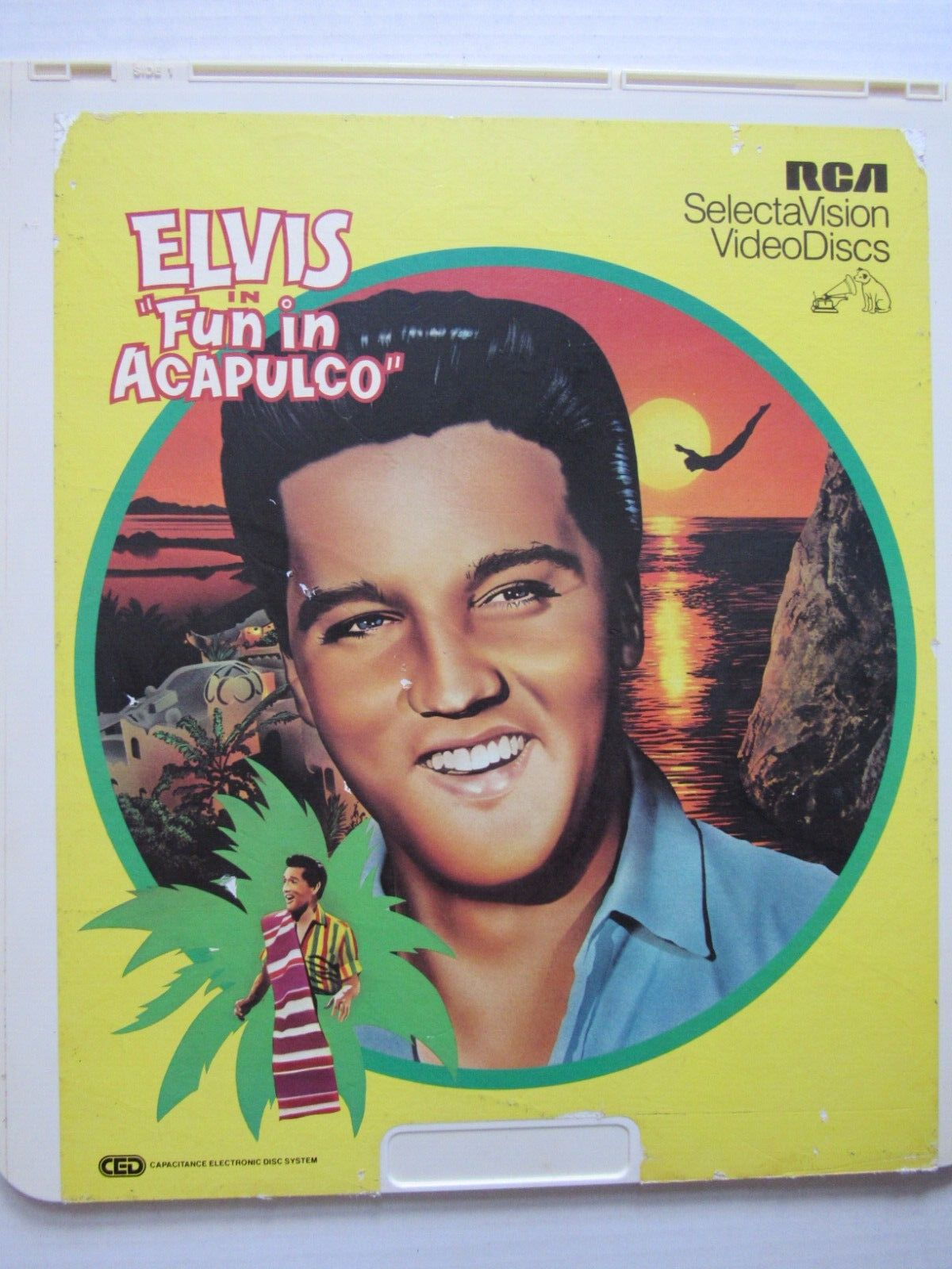 ELVIS FUN IN ACAPULCO - USED CED RCA SELECTAVISION VIDEO