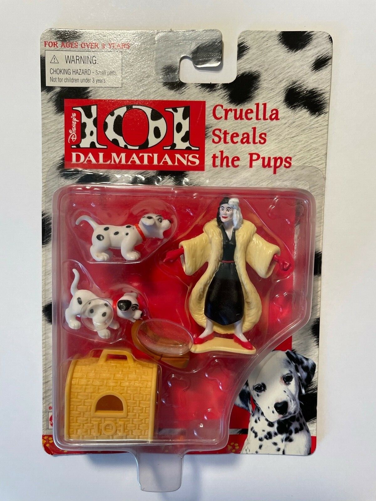 Disney 101 Dalmatians Cruella Steals The Pups Play set Disney 101 Dalmatians Cruella Steals The Pups Play set