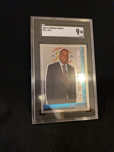 💯2005 JAY-Z BOWMAN CHROME DRAFT PICK & PROSPECT ROOKIE CARD 💯2005 JAY-Z BOWMAN CHROME DRAFT PICK & PROSPECT ROOKIE CARD
