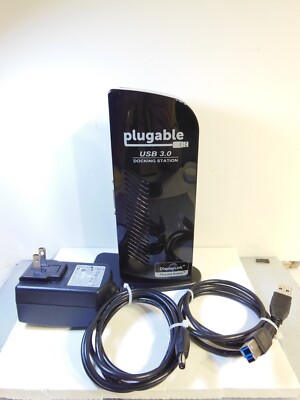 Plugable UD-3900 USB 3.0/2.0, RJ-45, DVI, HDMI, Audio out , mic input, 