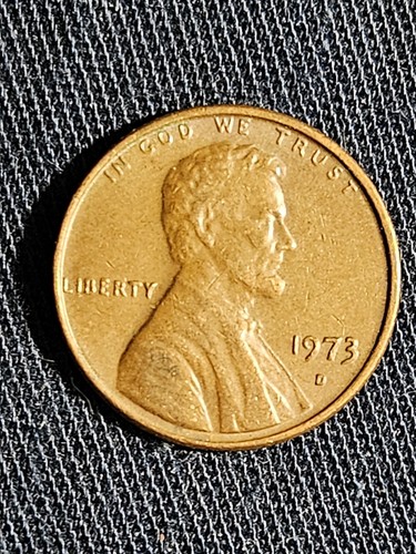 1973 D Penny Errors Struck Off Center, Letters On Rim, | eBay