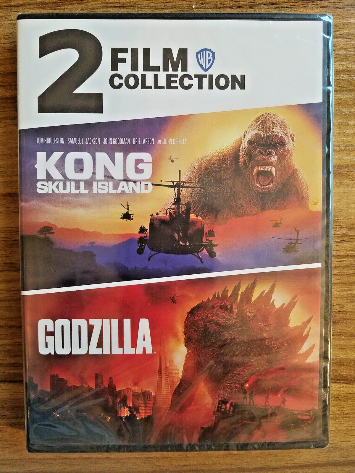 Kong Skull Island 2017 Godzilla 2014 2 Film Collection Double Feature King  NEW