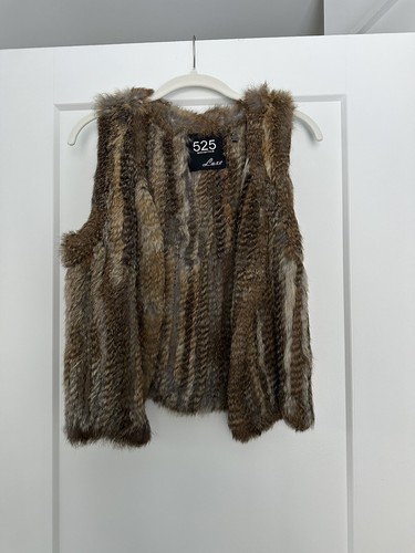 BACK RIBBON FUR VEST Sサイズ BACK RIBBON FUR VEST - BIRTHDAY BASH