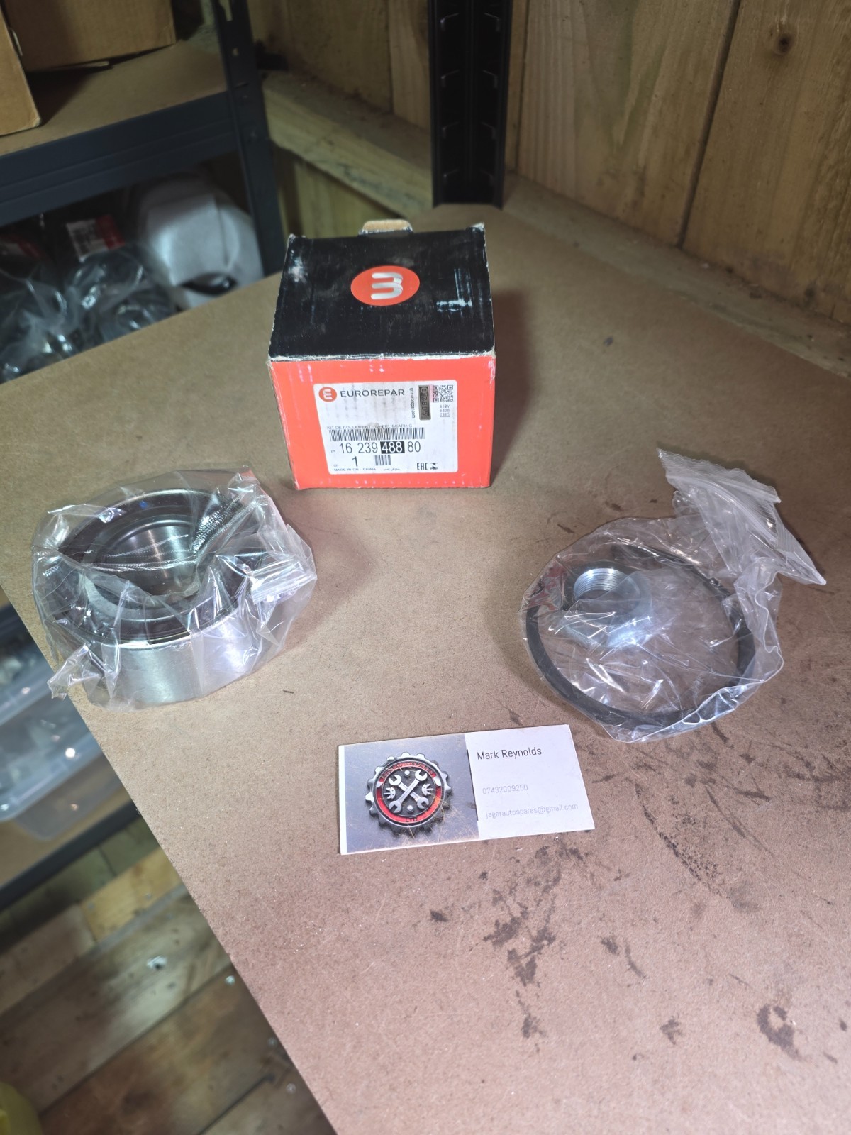 Eurorepar Vauxhall Crossland 17+ Front Wheel Bearing Kit 1623948880 1637958080