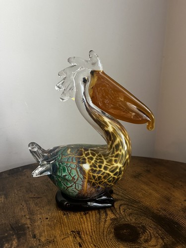 SALE!! 70sCanada woolポンチョpelican vintage 1970s The Townsends Rare Vintage Coastal Ceramic Pelican