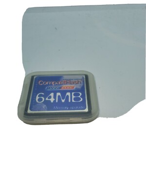 New Sealed Compact Flash Memory Card 64 MB Photo Audio, PC s, & Digital BR & TD