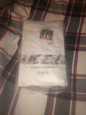 NWT UNIQLO BILLIE EILISH X TAKASHI MURAKAMI T-SHIRT White M