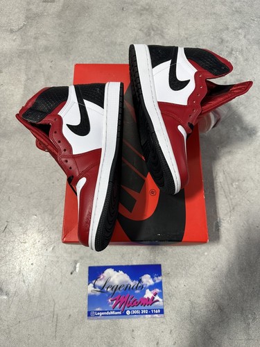 Pre-owned Jordan Air  1 Retro High Og Satin Snake Chicago Cd0461-601 Women Sz 10