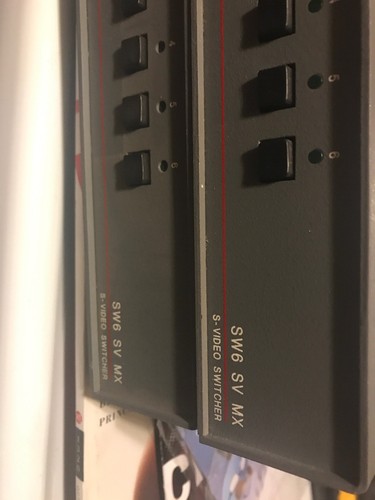 Extron SW6 SV MX S-video Switcher 6 Port