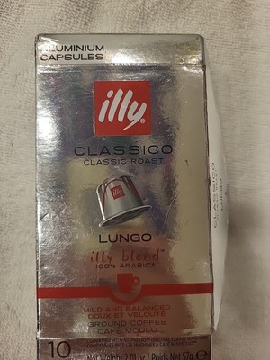 Illy Espresso Classico Roast Pods Illy Blend Arabica 10 Capsules Exp 05/25/24