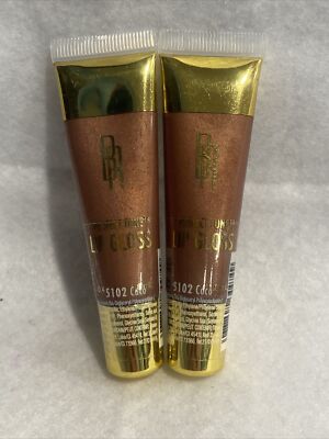 Lot Of 2 BLACK RADIANCE PERFECT TONE  Lip Gloss 0.40oz./11.8ml #5102 Coco.