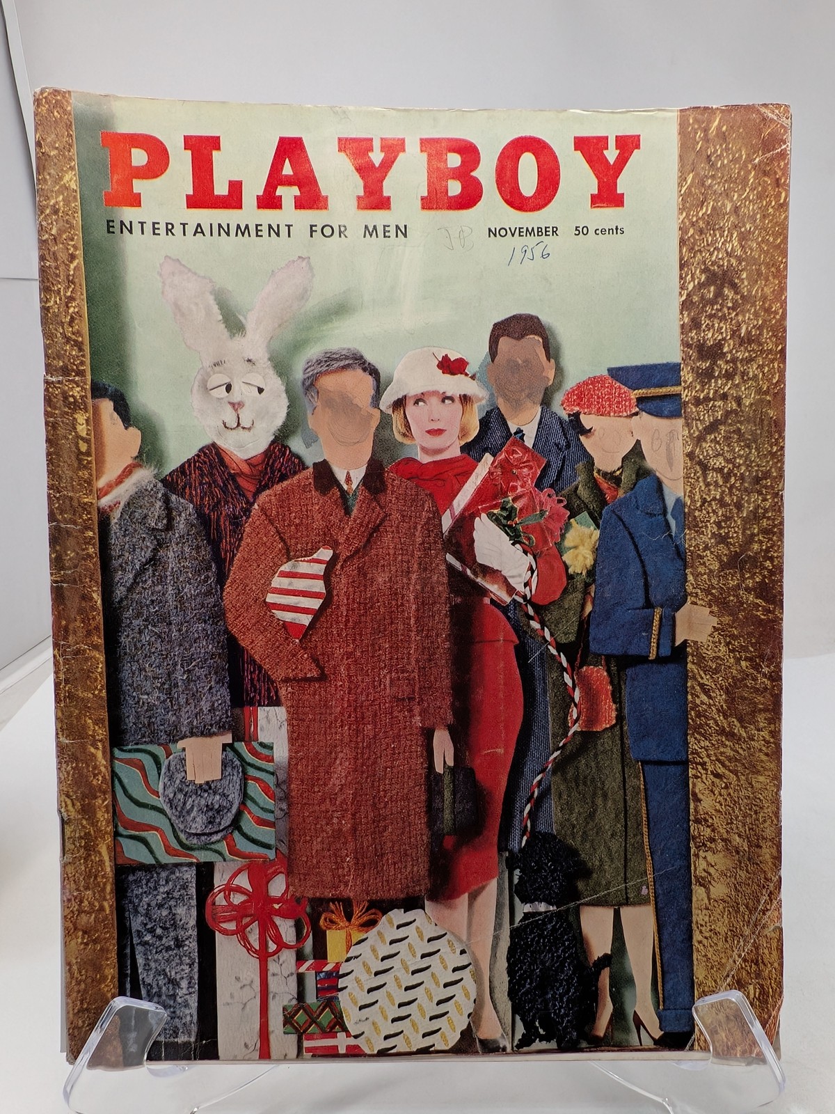 Playboy Magazine November 1956 🔥 PM Betty Blue 🔥 Richard Matheson 🔥 C