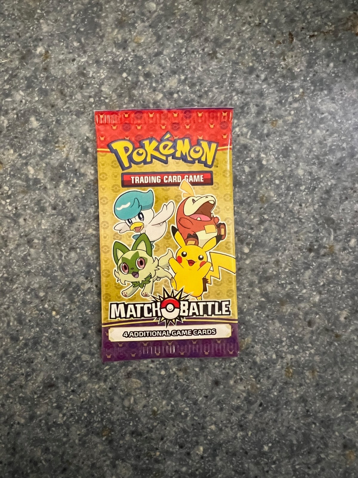 1X 2023 Pokemon Match Battle McDonalds Promo Sealed Booster 1X 2023 Pokemon Match Battle McDonalds Promo Sealed Booster
