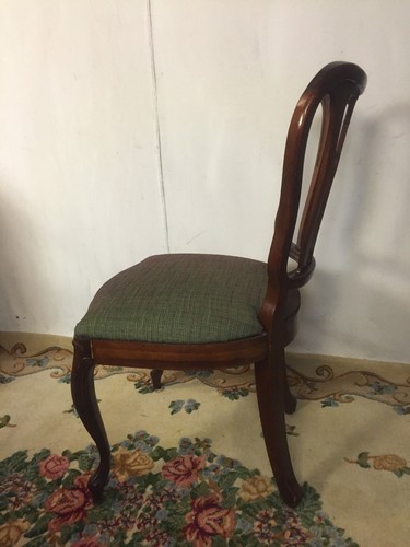 Side Chair Antique Wheat Carved Mahogany. C12pix,Virginia Local pickup MAKE OFFR