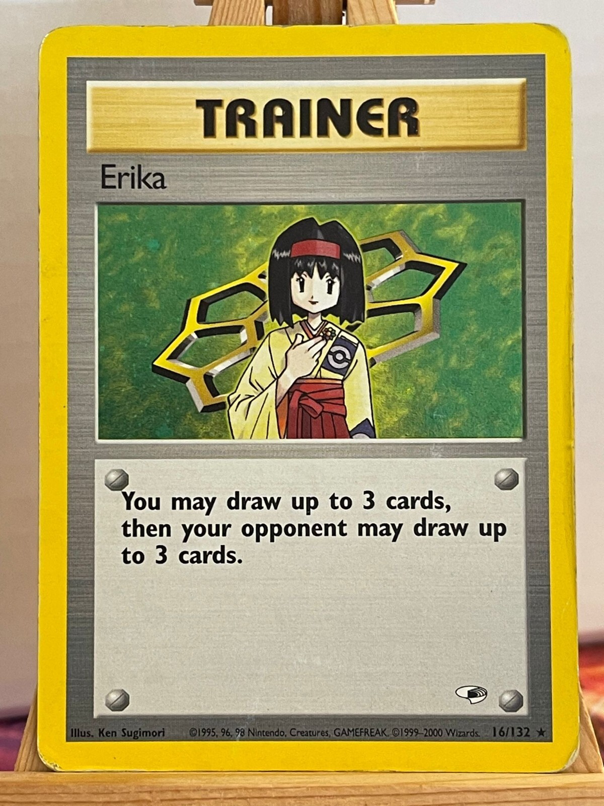 Erika 16/132 Gym Heroes Englisch Holo Englisch VG Pokemon | eBay Erika 16/132 Gym Heroes Englisch Holo Englisch VG Pokemon | eBay